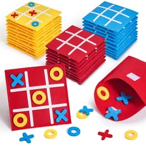 JoyCat Mini Tic Tac Toe Board Game - Family Board Games, Bulk Pack (12/24/30/48), Easy to Store Kids’ Toy, Birthday Party Favors, Student Gifts