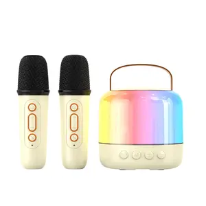 Karaoke Bluetooth speaker for home use, wireless karaoke speaker with microphone, outdoor small singing home KTV