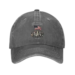 250th Anniversary USA Revolutionary War Patriotic Baseball Cap, 1776-2026 4th of July Dad Hat