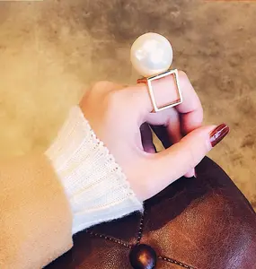 Women's Chunky Ring Huge Ball Round Ring Ball Chunky Ring Huge Big Round Gold Silver Bridal Shower Minimalist Anniversary Birthday Auspicious Daily Engagement Wedding Female