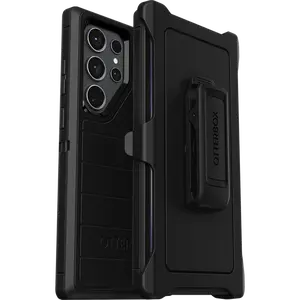 Black rugged Galaxy S23 Ultra Case | OtterBox