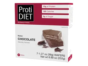 ProtiDIET High-Protein Chocolate Wafer Bar (7ct)