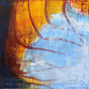Original Jellyfish-Themed "Vitamin SEA" No.1 Collectible Fine Art Painting