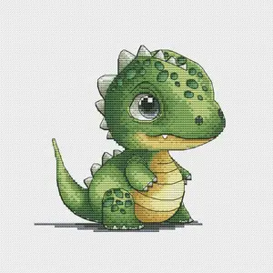 Dinosaur - PDF Cross Stitch Pattern