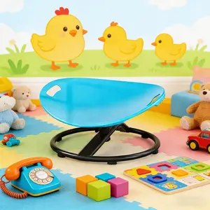 A rotatable sensory integration training chair, Swivel Chair, suitable for balance training and improving body coordination, is ideal for children and teenagers