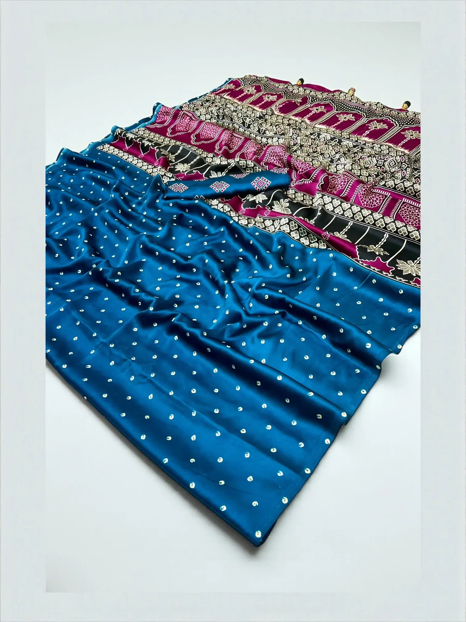 Semi Modal, Soft, Traditional Saree, Cultural Wear for Women-TTS