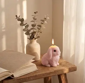 SWEET BUNNY  HANDMADE CANDLE