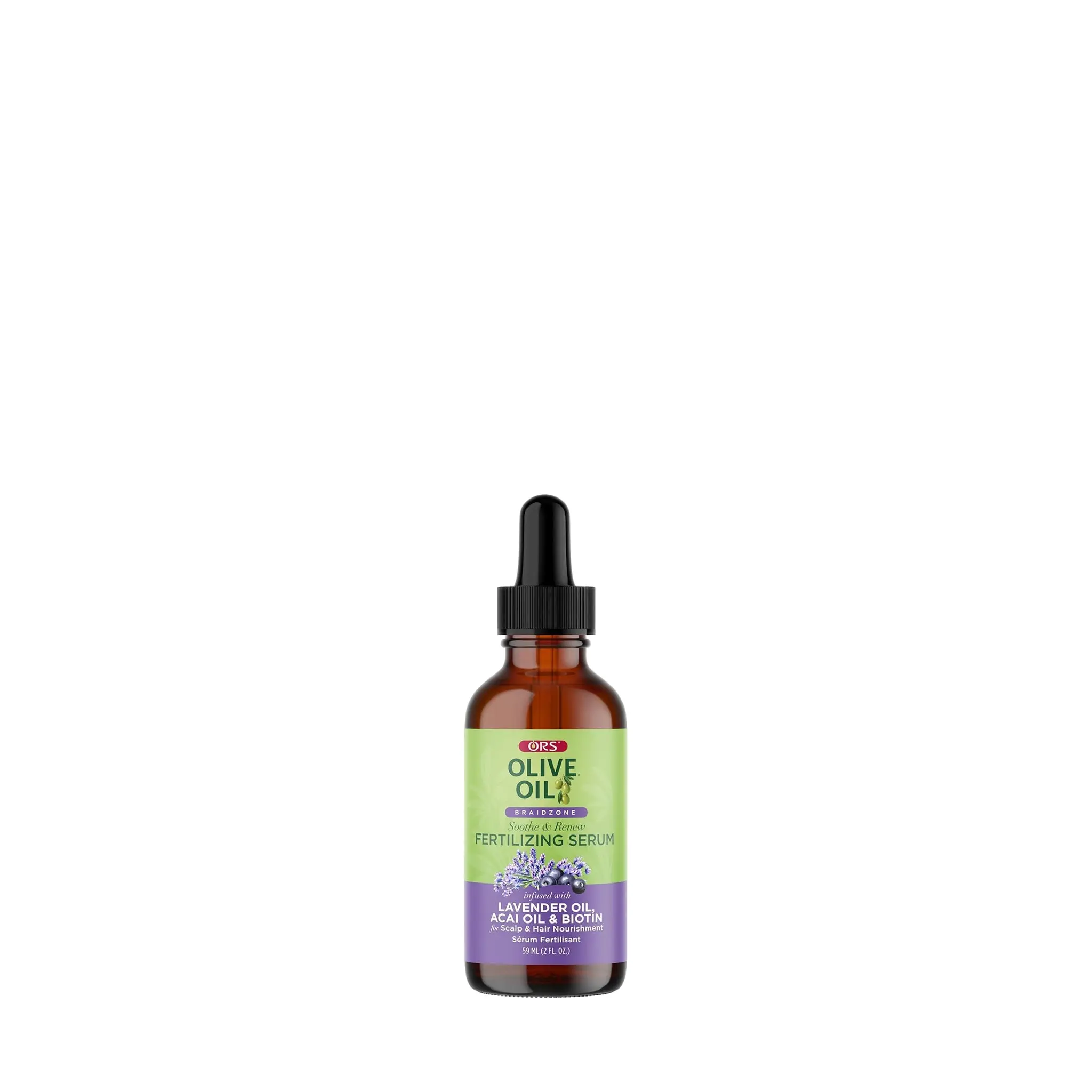 ORS Olive Oil Braidzone Fertilizing Serum for Scalp & Hair Nourishment (2 oz)