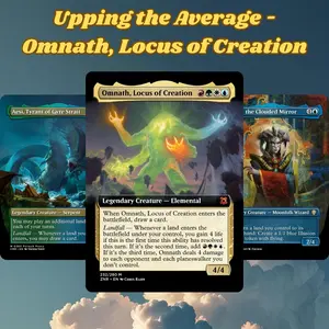 MTG Proxy 100+ Card Strategy Deck Upping the Average Omnath Locus of Creation Theme Complete Fantasy Build Ready to Play Deck Perfect Gift for Card Players and Collectors