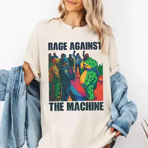 Portland Frog Anti-ICE Comfort Color T-Shirt, Protest Activist Tee, Anti-Establishment Political Graphic Shirt, Deportation Resistance Top, Made in USA