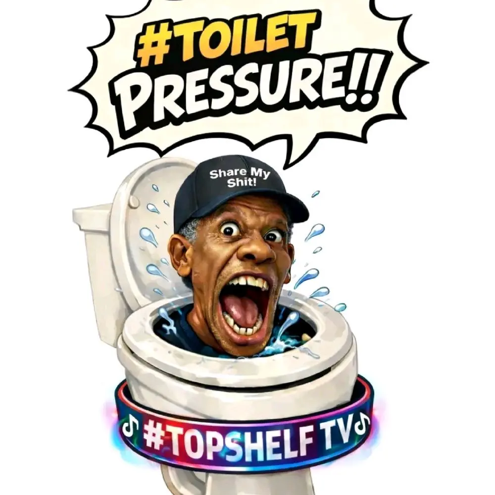 TOPSHELFTV TEE-SHIRTS ..TOILETPRESSURE