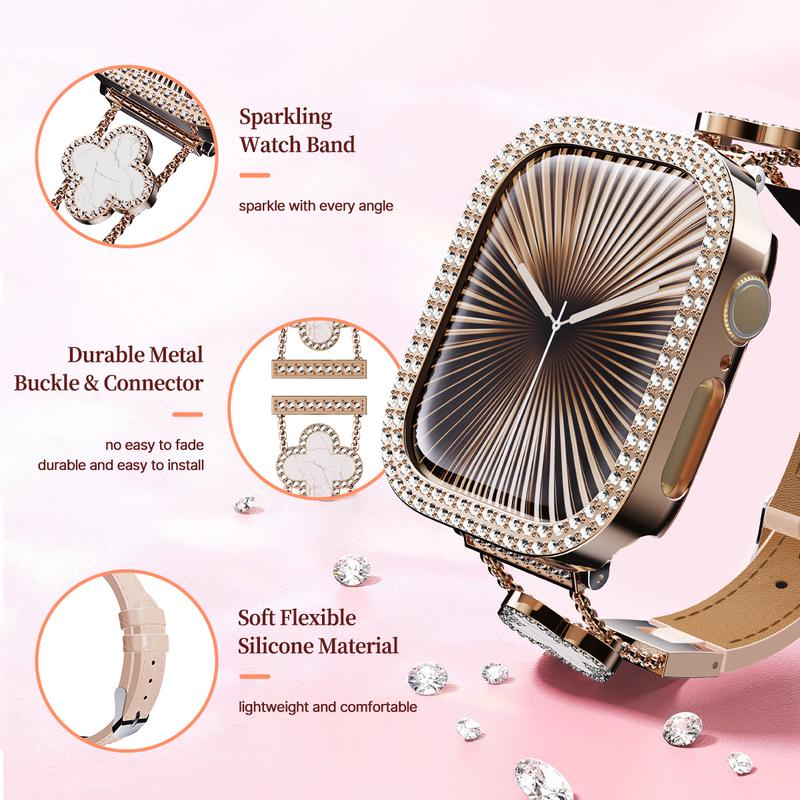 W&O 2025 Smart Watch for Women & Men, 100+ Sports Modes, Call Answering, Sleep Monitor, Fitness Tracker with Stylish Design Wearable Monitoring