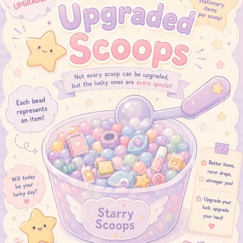 Upgraded Stationery Scoops Upgraded Stationery Scoops