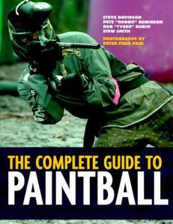 USED Book - The Complete Guide to Paintball by Rob Tyger Rubin (Paperback) - english