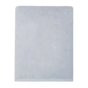 Plush Powder Blue Bath Sheet