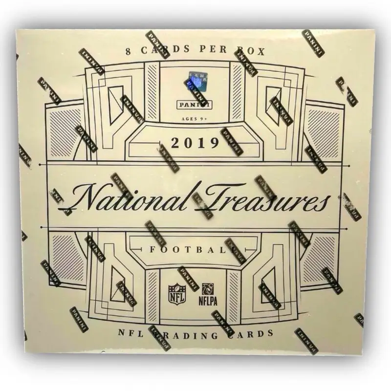 Pick Your Team 2019 Panini National Treasures Football Hobby Box Card Break