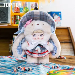 TOPTOY Nommi Nostalgic Childhood Series Plush Blind Box, 3-Switchable Eye Panels, Soft Bag/Desk Decor, Perfect Holiday & New Year Gift,Perfect Gift for Mom,#Summervibes