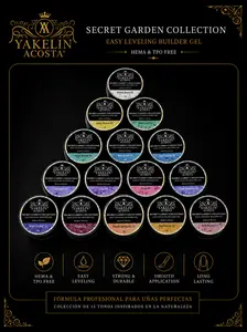 Yakelin Acosta SECRET GARDEN Gel (HEMA -TPO FREE) 30 ML