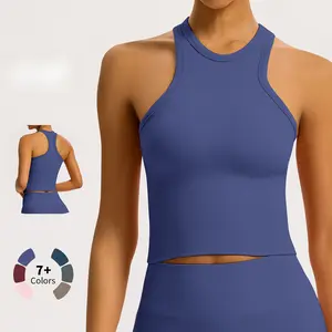 Women Seamless Racerback Stretch Activewear For Workout Fitness And Outdoor Training Women’s Seamless Racerback Tank Top Stretch Activewear for Workout Yoga Pants Sports Clothing Compression Athleisure Street Fit workout sets for women sports bra