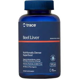 Ancestral Beef Liver Capsules – 3000mg Grass Fed & Pasture Raised Bovine Liver, Paleo & Keto Friendly Supplement, 180 Count