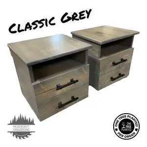 Floating Bedside Table/Nightstand with Drawers