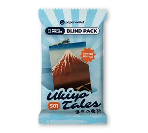 Ukiyo Tales · Japanese Masters- Micro Wallet Blind Box | 1 Blind Pack