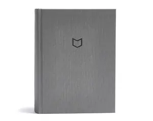 CSB He Reads Truth Bible, Charcoal Cloth Over Board, Black Letter, Wide Margins, Journaling Space, Illustrations, Reading Plans, Easy-to-Read Bible Serif Type Hardcover – May 1, 2019