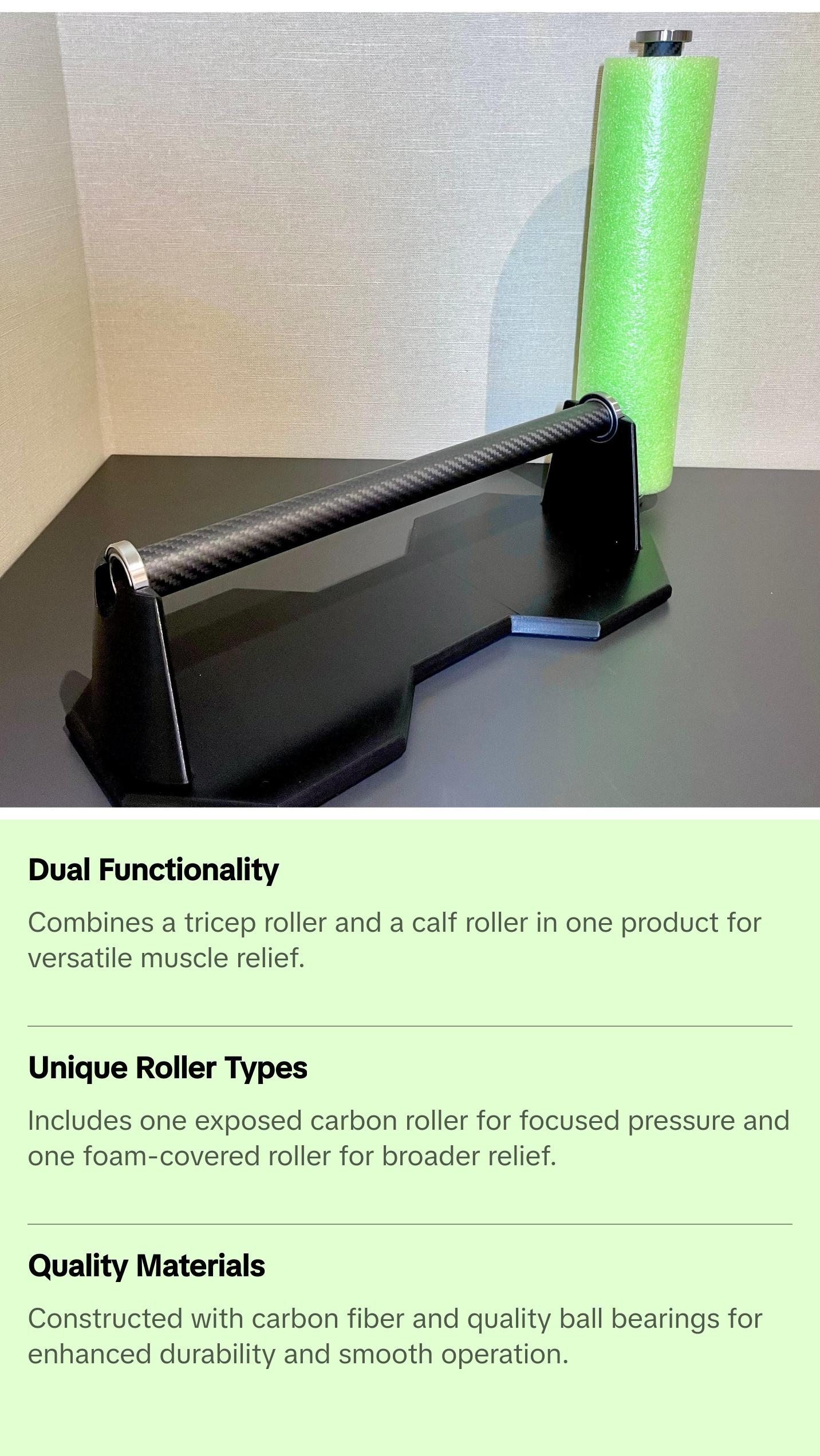 ROLL-RIGHT Tricep and Calf Roller Combo