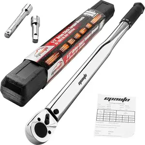 EPAuto 1/2-Inch Drive Click Torque Wrench,25-250 ft.-lb./33.9~338.9 Nm