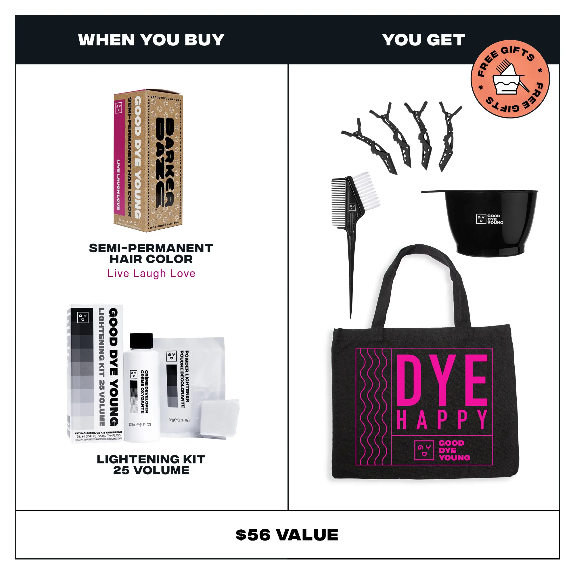 Magenta Hair Dye Bundle
