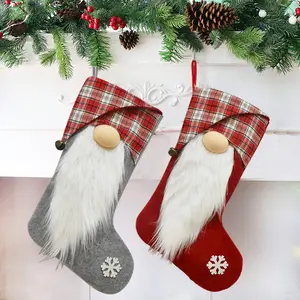 Cute Christmas Stocking Decoration, Indoor Holiday Gift Idea, Perfect for Festive Season, Model Xinghao Gm89253