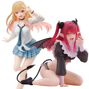 New Anime My Dress-Up Darling Kitagawa Marin Liz Desktop Cute School Uniform Model PVC Action Figure Collectible Toy Gift