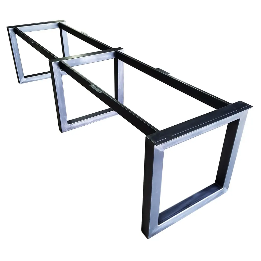 Modern Steel Table Base - Durable Design for Home or Office Use (72" x30")