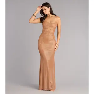 Lindsay Rhinestone Mermaid Formal Dress