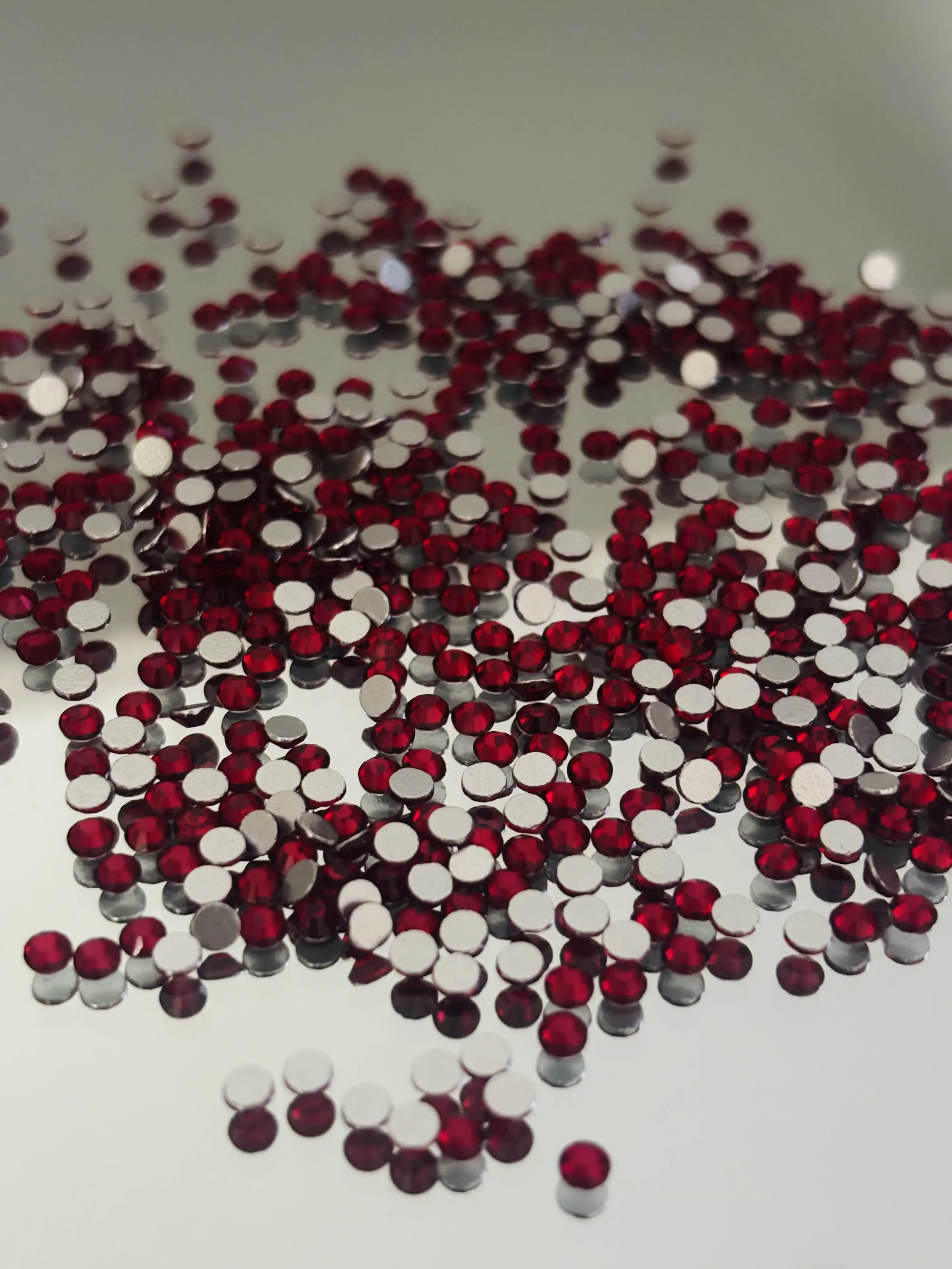 Flat Back Glass Rhinestones SS10 | Multiple Colors
