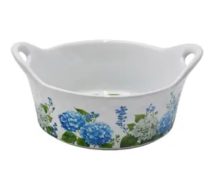 Temp-tations Stoneware Bread Basket