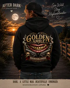 Golden Smile Hoodie | After Dark Collection