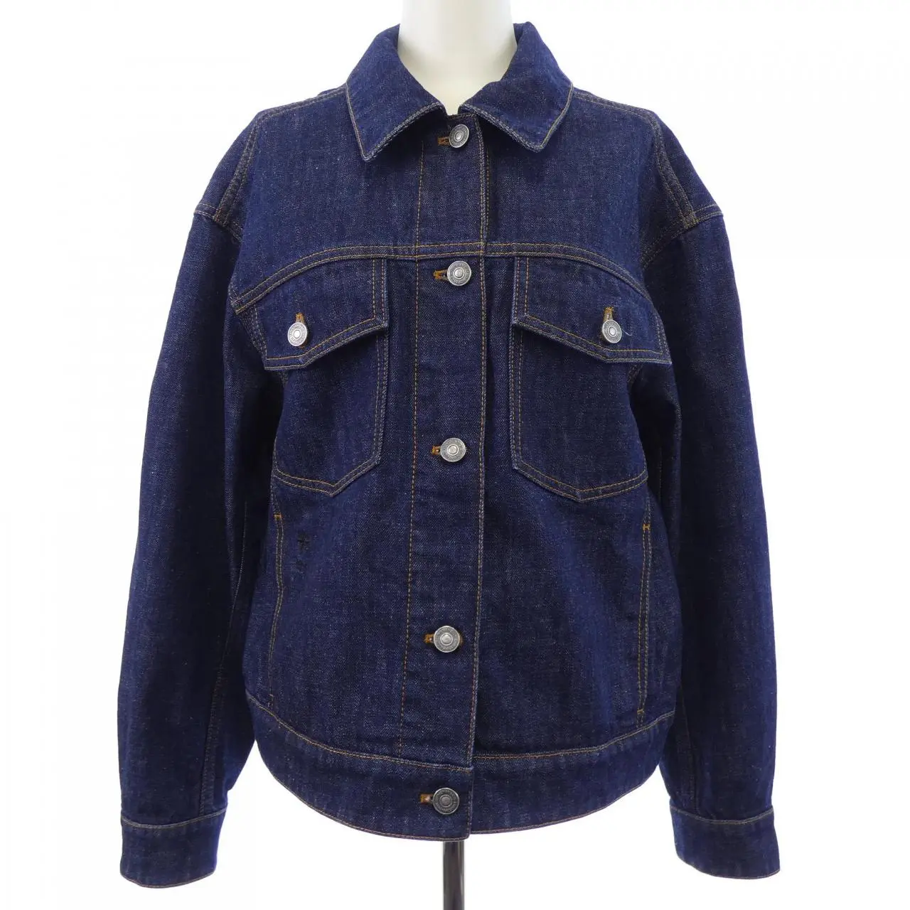 Pre-owned Dior Denim Small Leather Goods Christian Jacket