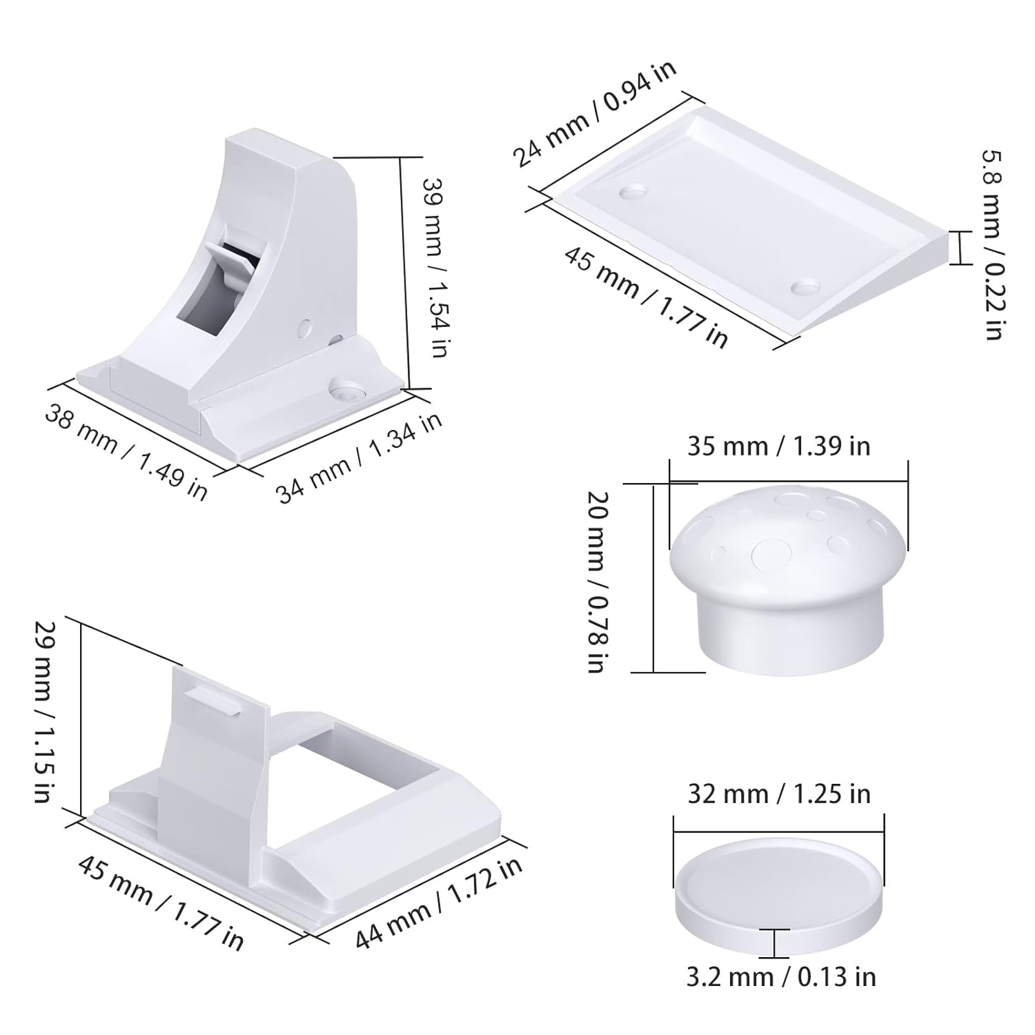 Child Safety Magnetic Cabinet Locks, 10 Pack+2 Keys Baby Proofing Magnetic Drawer Locks for Kitchen, Cabinet Lock Baby Proofing with Adhesive No Drill, 4 Baby Safety Cabinet Locks for Knobs