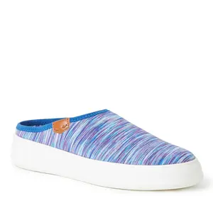 Dearfoams Women's Annie Slip-On Clog Sneaker - Navy Heather Size 7