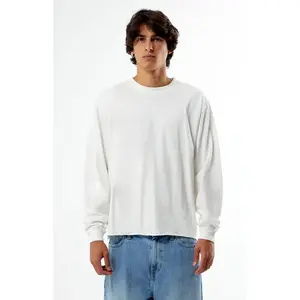 Pacsun Men's Cropped Premium Long Sleeve T-Shirt