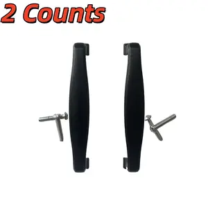 Modern Aluminum Alloy Cabinet Handles, Kitchen Cupboard Door Pulls, Drawer Knobs, Fashion Furniture Hardware Set of 2 Pieces