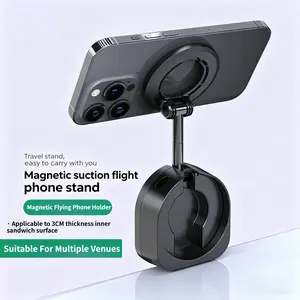 MagSafe Travel Magnetic Phone Holder, 720° Rotatable Foldable Portable Stand for iPhone