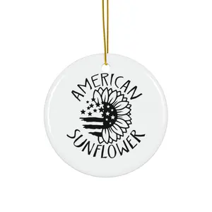 AMERICAN SUNFLOWER ORNAMENT