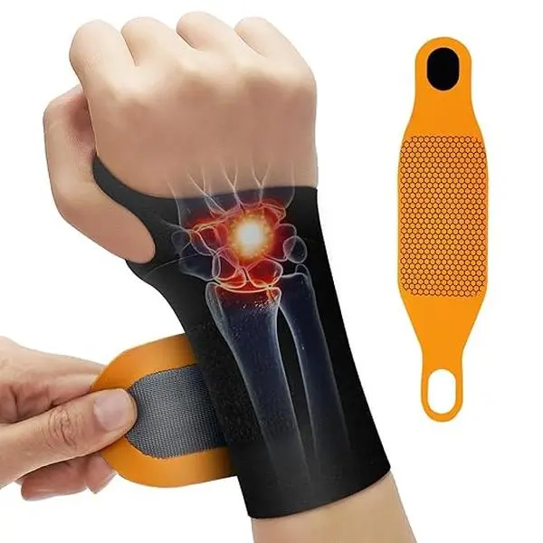 Graphene Wrist Brace for Carpal Tunnel – Adjustable Night Support for Left & Right Hands | Relief for Arthritis, Tendonitis, Wrist Sprains & Wrist Pain
