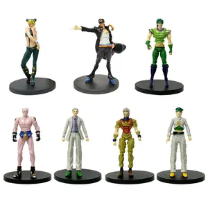 18cm JoJo's Bizarre Adventure JoJos Killer Queen Dio Rohan Kishibe Jonathan Kujo Jotaro Jolyne Cujoh Action figure toys gift