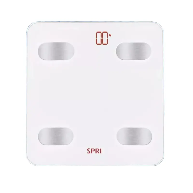 Digital Scales Bathroom Scale for Body Weight with Backlit LCD Display Digital Body Weight Scale Black/White