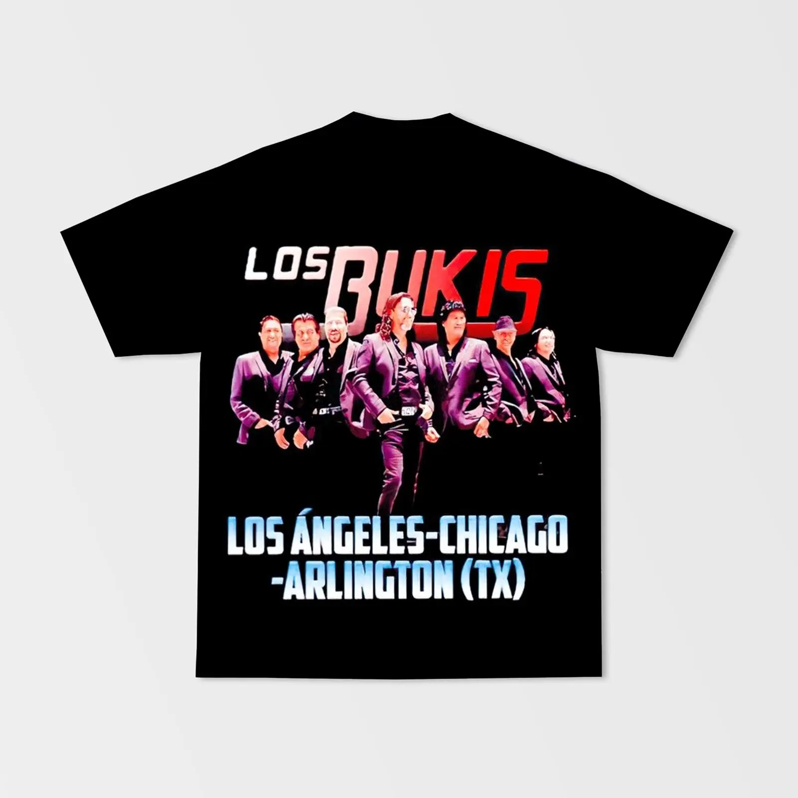 Los Bukis Vintage Band Tee Romantic Shirt YC170402