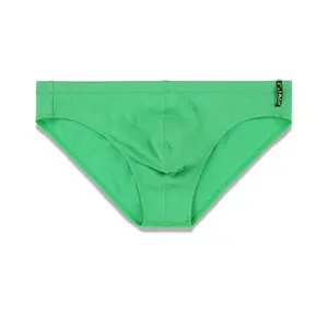 C-IN2 Nu Low Rise Brief Guto Green for Men | Cotton-Modal with 4-Way Stretch | Sculpted Pouch for Lift & Support
