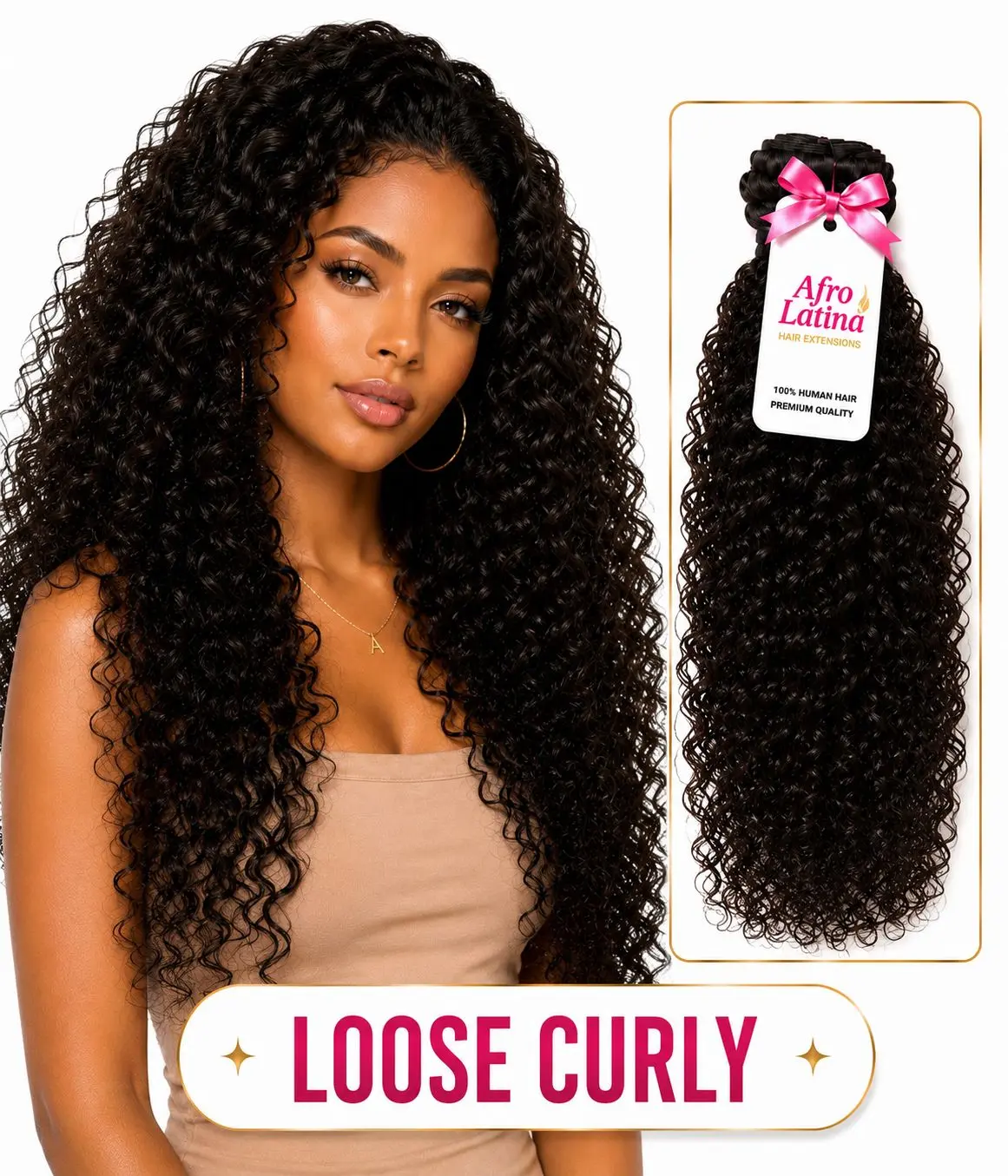 LOOSE CURLY BRAZILIAN HAIR